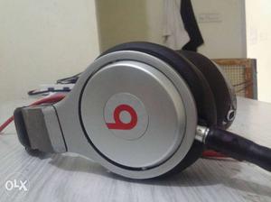 Grey Beats By Dr Dre Corded Headphones