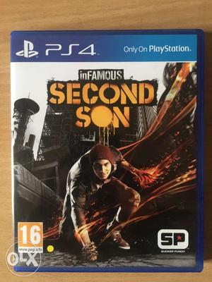 InFamouse Second Son PS4 CD Game Case