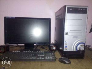 Pc for sell 500 gb 2gb ram amd processor with lcd