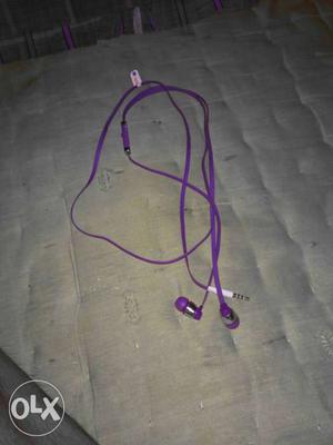 Purple Headphones