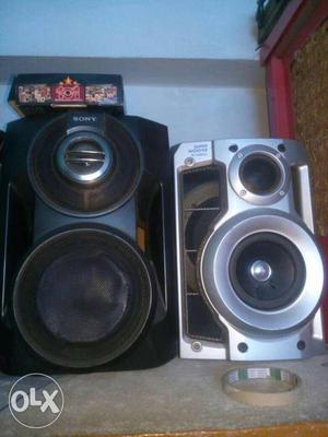 Sony Panasonic woofer speaker two pair