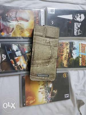 Sony psp with 4 cd