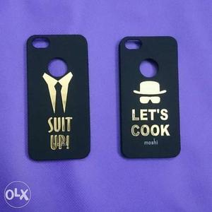 Two Black-and-white Suit Up And Let's Cook IPhone Cases