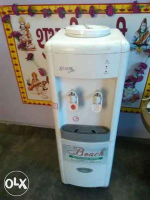 White Beach Hot And Cold Water Dispenser