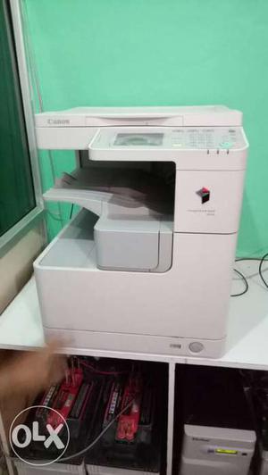 White Canon Office Printer
