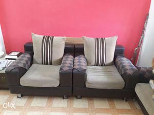 2+1+1 sofa set in good condition