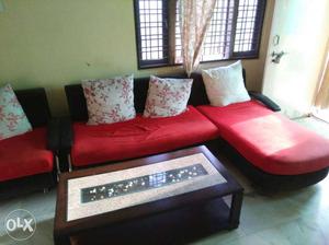 5years old Sofa Set N Center Table