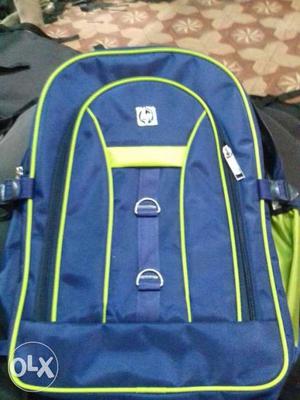 Blue And Green HP Backpack