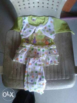 Cotton girl ' s suits