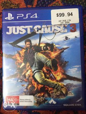 Just Cause 3-PS4 game cd brand new
