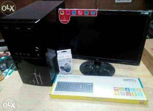 NEW NEW FULL set+LED monitor 16 inch+NEW dualcore CPU+1 YEAR