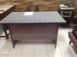 Office Table with Sofa and center table pure teak available