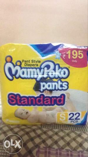 Packed mamy poko pants small size daiper. 22 pcs