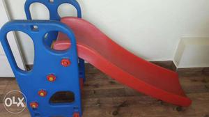 Slide for kids red n blue