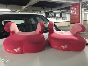 Used booster seats in good condition. Two