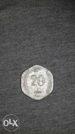 20 paise coin maid in 