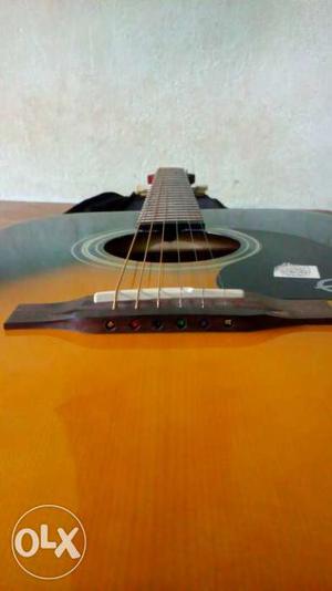 Epiphone pro acoustic guitar only 1 month old.