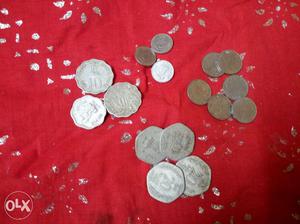 Old coin (1.10 paise ss coin -3nos,2.10 paise al.