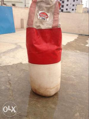 Red And White Heavy Bag