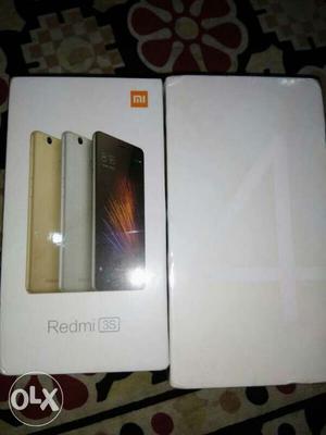 Redmi 3s prime 32gb sealed pack with bill
