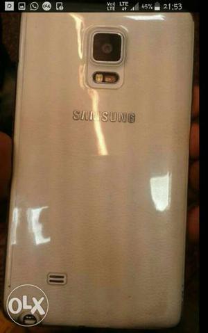 Samsung note edge 1.5 years used white. Comes