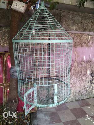 Steel cage for all types of birds