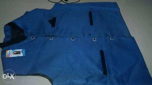Suit jacket blue color 40 size sleeveless