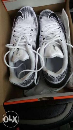 White Nike AirMax Shoes