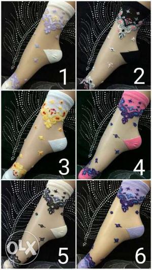 Woman socks only. r. S. -120