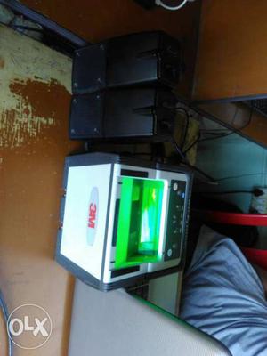 Aadhar kit 3M Cogent &Iris scanner with bill good working