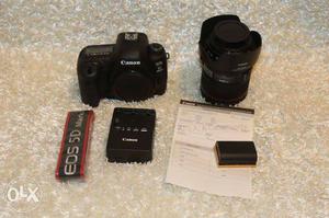 Brand new Canon EOS 5D Mark IV with two lens and one year