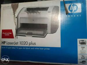 Gray HP Laserjet  Plus printer... Best condition
