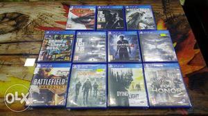 Ps4 games for sale! FOR HONOR NOT INCLUDED!!!
