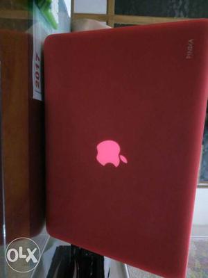 Red Macbook