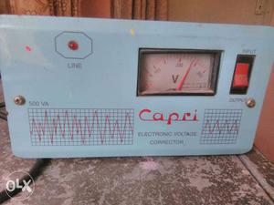 White Capri Electronic Voltage Corrector