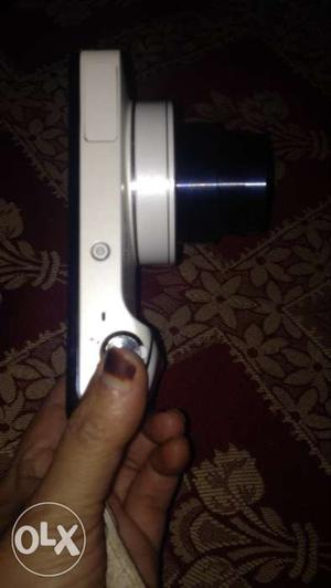 White Compact Camera