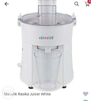 White Shivalik Juice Extractor