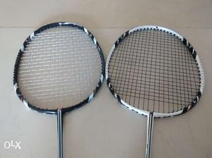 2 badminton bats for sale. New string replaced