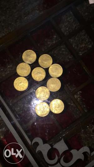 20 paise coins of 47 years old total 10 pieces