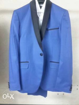 5 piece Blue Tuxedo.With waistcoat. unused(not Worn Even