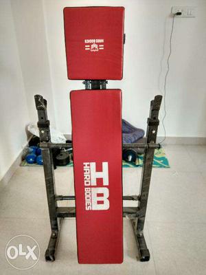 Adjustable & Foldable Multipurpose Gym Bench - Hard Bodies -