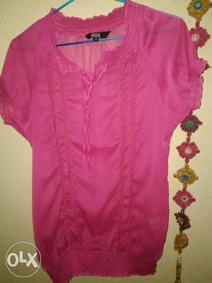 Albi women top, s size(negotiable upto considerable extent)