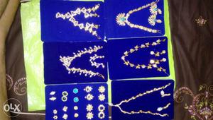 Artificial Jewellery. Complete set for Rs .