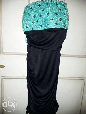 Beautiful ariated new imported party wear dress