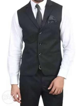 Black waist coat size  and 42 Used for