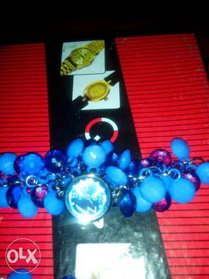 Blue And Purple Bracelet