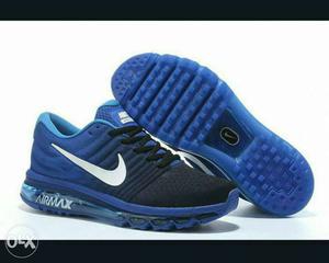 Blue & Black Nike Airmax Shoe
