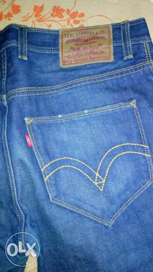 Blue Levi's Denim Jeans 34 size