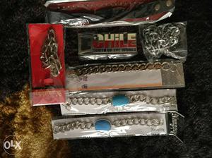 Branded chains and bracelets for sale