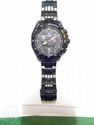 Casio edifice tachymeter watch for sale in good condition